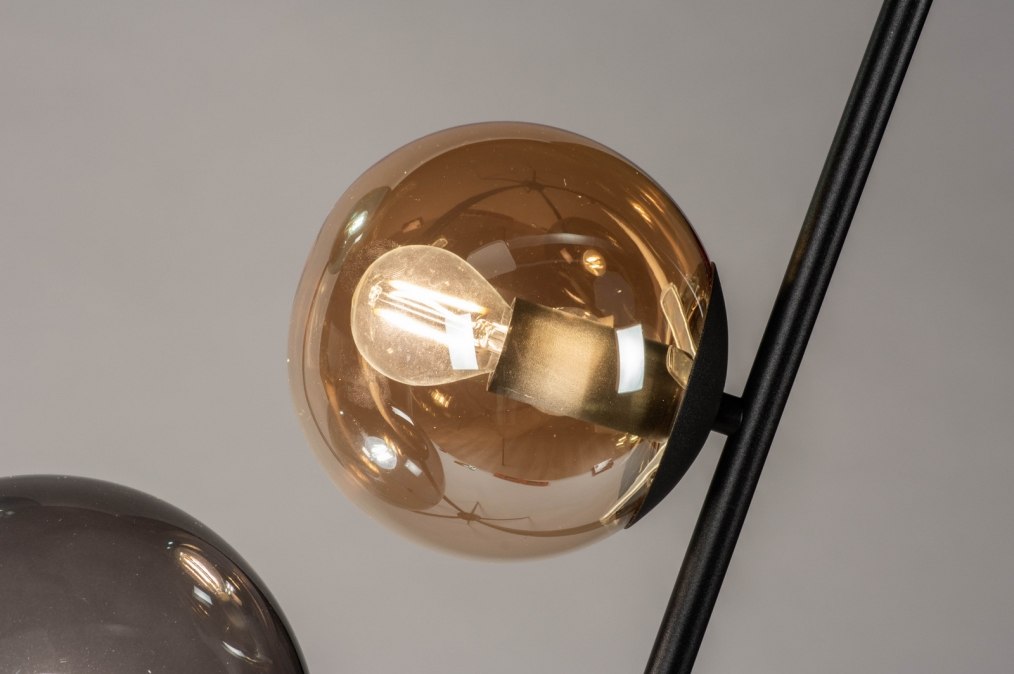 Coöperatie Wees Riskeren Staande Lamp 13600: Modern, Retro, Art Deco, Glas