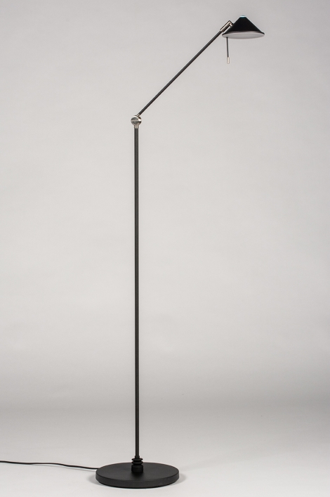Taille Fluisteren mosterd Staande Lamp 13621: Design, Modern, Staal Rvs, Metaal