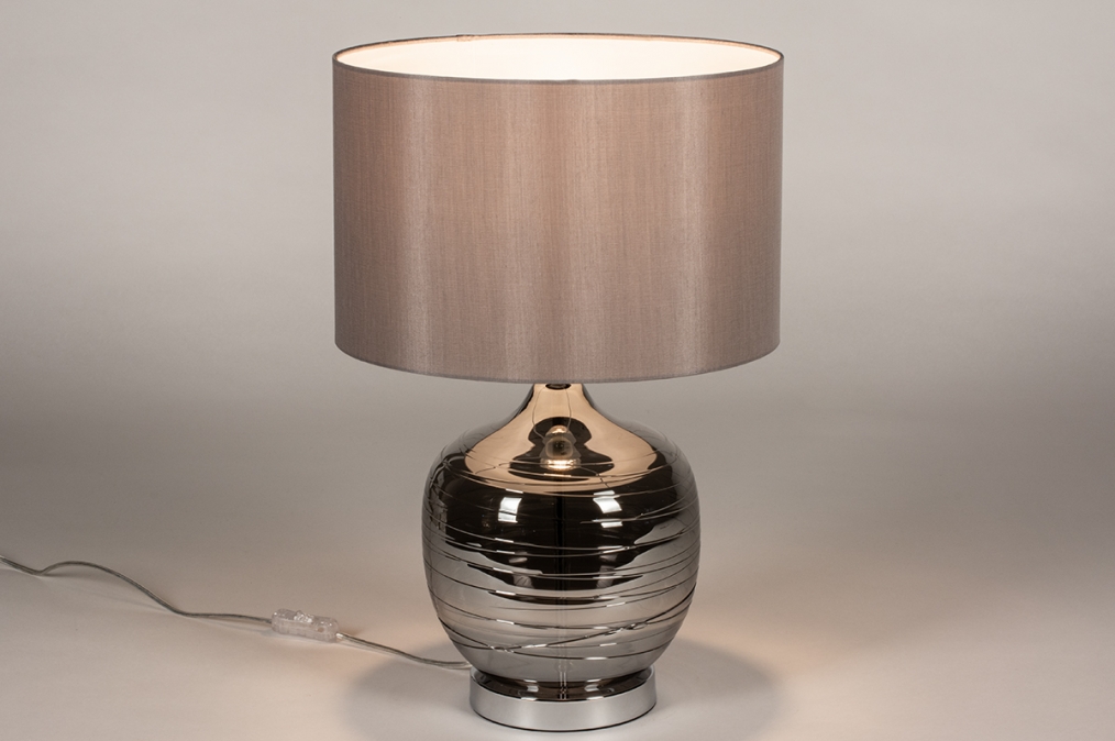 Tafellamp 13956: Landelijk, Modern, Klassiek, Glas