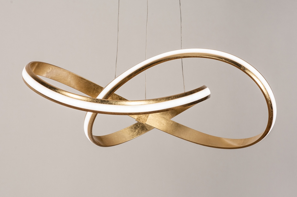 Hanglamp 14360: Design, Modern, Messing