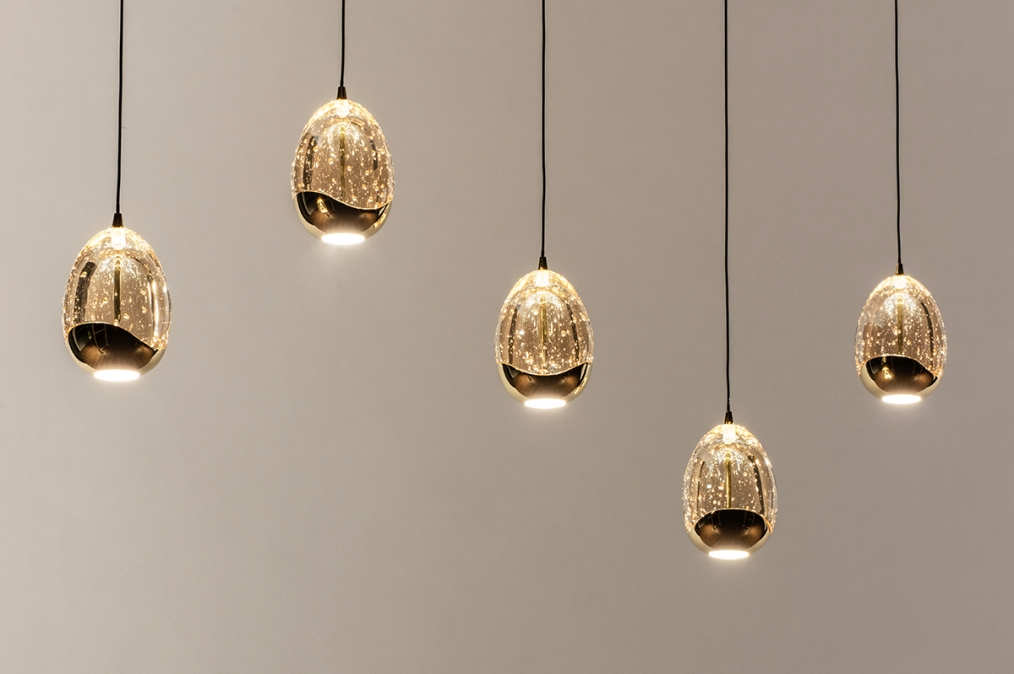 oorsprong Normaal gesproken Wereldvenster Hanglamp 15006: Modern, Eigentijds Klassiek, Art Deco, Glas
