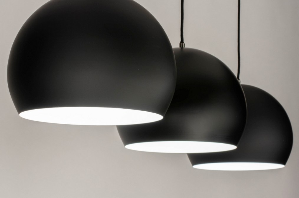 Hanglamp Modern, Retro, Zwart