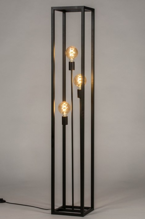 Modern, Industrielook, Stehleuchte Lampen Grob, Metall Coole 73359: