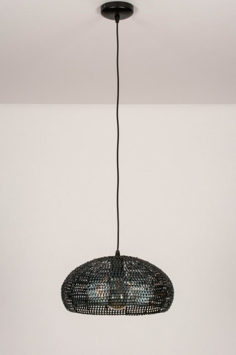 Hanglamp 73828: Industrieel, Landelijk, Modern, Metaal