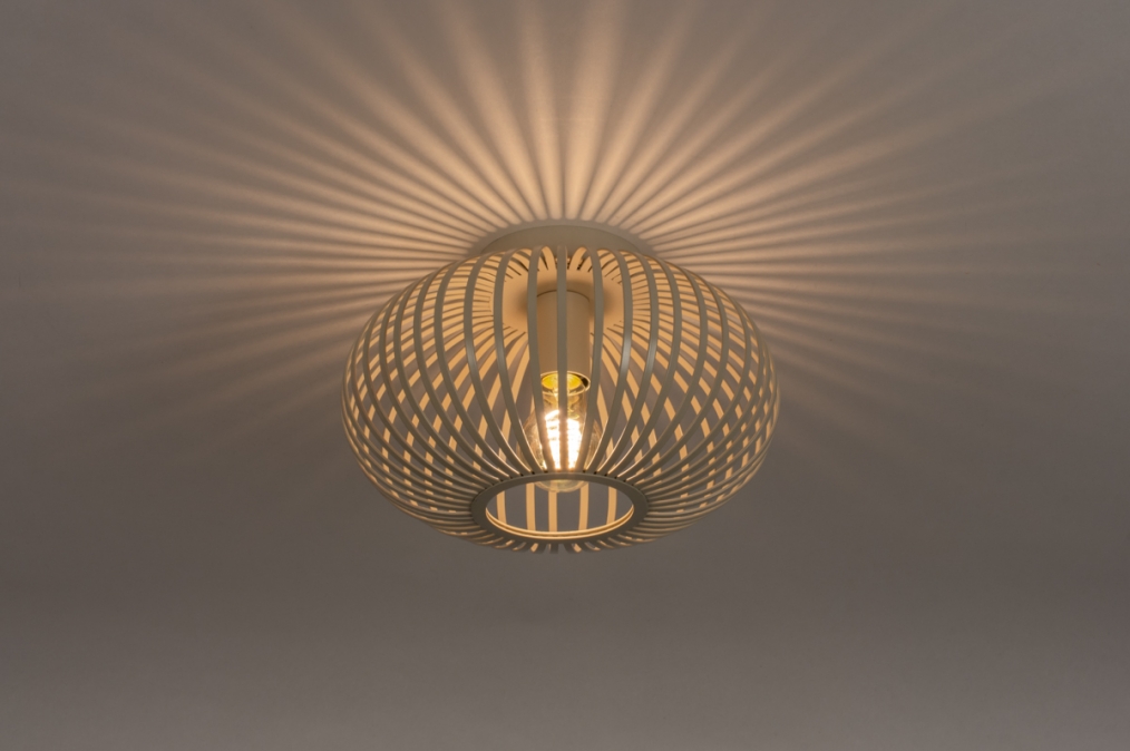stilte Verovering voorzetsel Plafondlamp 74559: Landelijk, Modern, Eigentijds Klassiek, Metaal