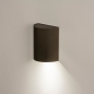 Foto 15277-3: Bruine wandlamp van metaal met GU10 fitting, chique koffiekleur
