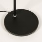 Foto 15291-13: Dimbare uplighter vloerlamp in het zwart met led, lichtkleur instelbaar