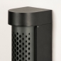 Foto 15328-11 detailfoto: Zwarte wandlamp van metaal voor buiten met geïntegreerde led verlichting