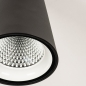Foto 15330-5 detailfoto: Zwarte plafondlamp voor buiten met geïntegreerde led verlichting