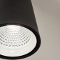 Foto 15330-6 detailfoto: Zwarte plafondlamp voor buiten met geïntegreerde led verlichting