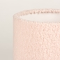 Foto 15344-6: Teddy tafellamp in baby roze met kap van teddy stof