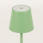 Foto 15352-8: Wiederaufladbare Tischleuchte für den Außen- und Innenbereich in Grün mit USB 
