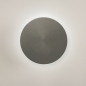 Foto 15366-4 vooraanzicht: Oplaadbare ronde led wandlamp, te dimmen met afstandsbediening 