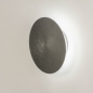 Foto 15366-5 schuinaanzicht: Oplaadbare ronde led wandlamp, te dimmen met afstandsbediening 