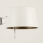 Foto 15423-10 detailfoto: Witte bureaulamp met schakelaar op armatuur en verstelbare knikarm