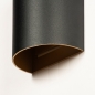 Foto 15449-11 detailfoto: Luxe wandlamp van metaal in het zwart met een gouden binnenkant