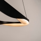 Foto 15456-9 detailfoto: Moderne led hanglamp ovaal in zwart met goud