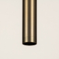 Foto 15465-6 detailfoto: Minimalistische koker hanglamp in brons