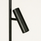 Foto 15500-3 detailfoto: Zwarte staande schemerlamp met GU10 leeslamp zonder kap 