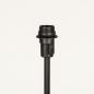 Foto 15500-5 detailfoto: Zwarte staande schemerlamp met GU10 leeslamp zonder kap 