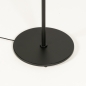 Foto 15500-6 detailfoto: Zwarte staande schemerlamp met GU10 leeslamp zonder kap 