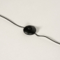 Foto 15513-10: Staande led leeslamp in het zwart en dimbaar met de schakelaar aan het snoer