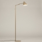 Foto 15522-2 zijaanzicht: Beige vloerlamp in Scandinavische stijl 