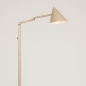 Foto 15522-4 zijaanzicht: Beige vloerlamp in Scandinavische stijl 