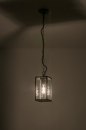Foto 30770-2: Moderne, strakke lantaarn voor zowel binnen- als buitengebruik voorzien van een LED-lamp en schemerschakelaar. 