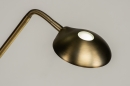 Foto 73186-28 detailfoto: Klassieke led uplighter met leeslamp en is dimbaar met de dimmers op het armatuur