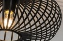 Foto 73293-5 detailfoto: Grote Ronde plafondlamp in Zwart voor sfeervolle Plafondverlichting