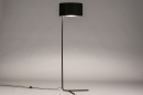 Foto 74124-2: Zwarte minimalistische vloerlamp zonder kap