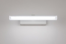 Foto 74404-4: Witte led wandlamp voor boven spiegel in badkamer