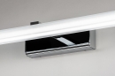 Foto 74409-10 detailfoto: Moderne led wandlamp voor boven spiegel in badkamer