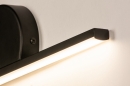 Foto 74529-7 detailfoto: Zwarte wandlamp met geïntegreerd led dimbaar zonder dimmer