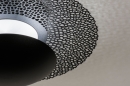 Foto 74660-5 detailfoto: Luxe plafondlamp voor woonkamer of hal in zwart met ingebouwd dimsysteem