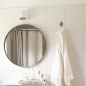 Foto 74861-10 sfeerfoto_uit: Goedkope wandlamp voor binnen, buiten en de badkamer in het wit met een GU10 fitting
