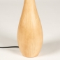 Foto 74892-4 detailfoto: Grote tafellamp van hout zonder kap 