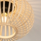 Foto 74919-6 detailfoto: Mooie open plafondlamp van bamboe 