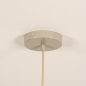 Foto 75004-9 detailfoto: Hanglamp lampion van taupe stof 