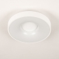 Foto 75027-5 niet_in_feed: Moderne led plafondlamp rond en wit dimbaar met afstandsbediening 