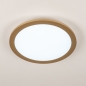 Foto 75034-3 niet_in_feed: Gouden led plafondlamp rond dimbaar met afstandbediening 2700 kelvin - 6500 kelvin