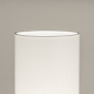 Foto 75037-4 detailfoto: Lange smalle kap rond van stof in offwhite voor kegelvormige tafellampen en vloerlampen