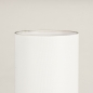 Foto 75037-5 detailfoto: Lange smalle kap rond van stof in offwhite voor kegelvormige tafellampen en vloerlampen